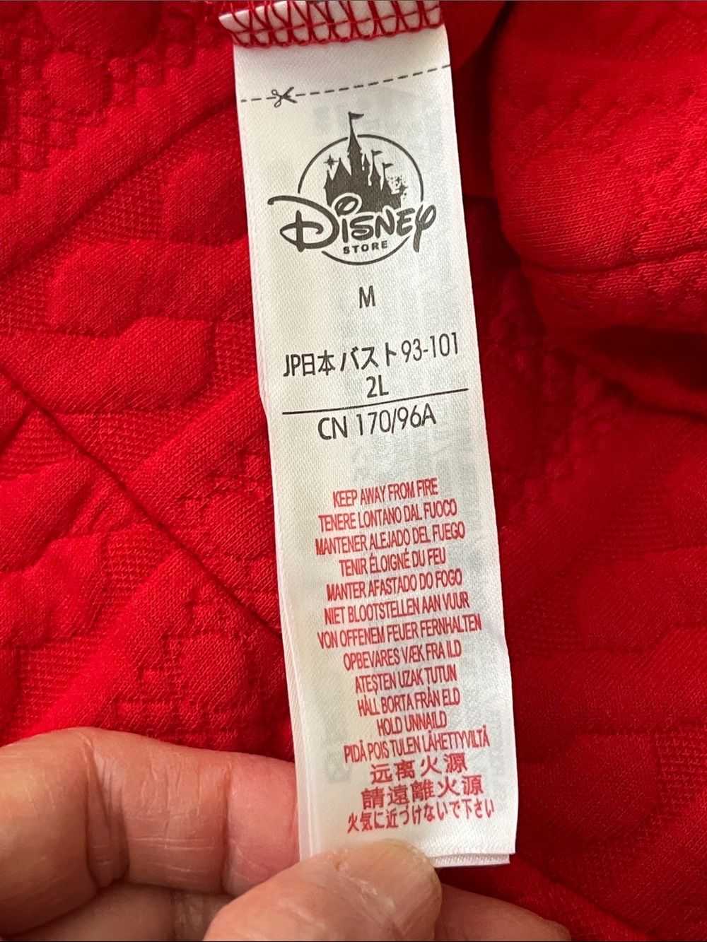 Disney Red Holiday Mickey & Minnie Sweater - Picture 11 of 12